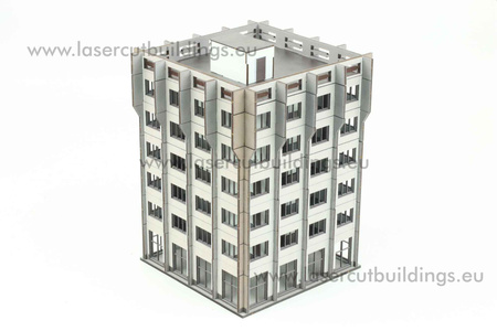 Biurowiec II LBHP0356 - prepaint - 1:56 / 28mm