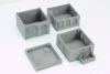 PM - Arab Urban Buildings set of Four Town Houses - 3D Printed - 28mm