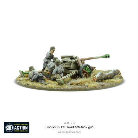 BOLT ACTION Finnish 75 PSTK/40 anti-tank gun