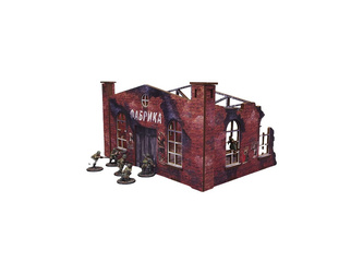MICRO ART - WW2 Ostfront Stalingrad Factory Front (1) (28mm) PREPAINTED