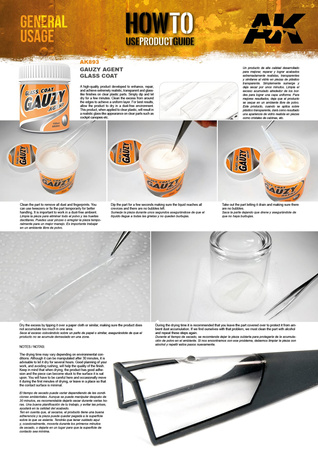 AK Interactive GAUZY AGENT GLASS COAT 100 ML