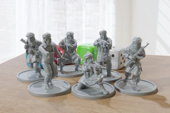 PM - Arab AK Squad - 3D Printed - 28mm