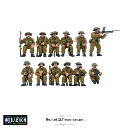 BOLT ACTION Bedford QLT Troop Transport