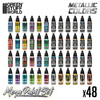 Green Stuff World Metallics Mega Paint Set