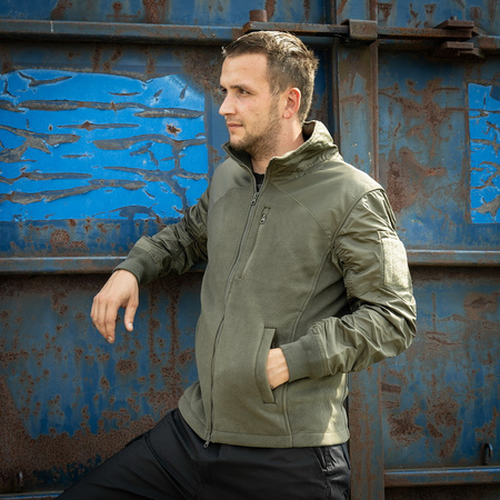 Kurtka Polarowa MA-1 Fleece Bomber Jacket  Ranger Green Fostex