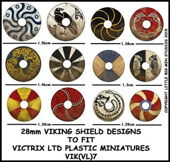 Viking Shield Designs VIK 7 – kalkomanie do tarcz dla Victrix Vikings