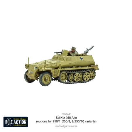 BOLT ACTION Sd.Kfz.250 (Alte) Half-Track (Options for 250/1, 250/3, 250/10)