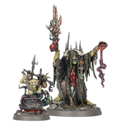 Warhammer AoS Swampcalla Shaman with Pot-grot