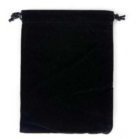 GSW - LARGE Velvet Black Pouch with Drawstrings