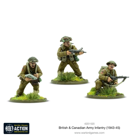 BOLT ACTION British & Canadian Army Infantry (1943-45)