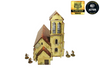 MICRO ART - WW2 NORMANDY CHURCH (28MM)