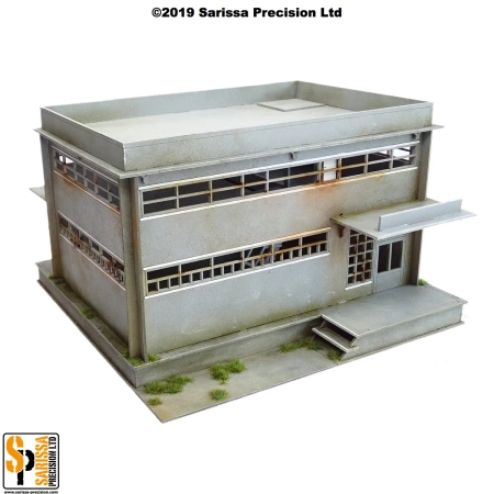 SARISSA PRECISION - Secure Compound Scenery Set (28mm)