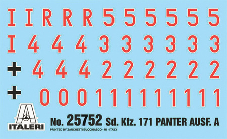 ITALERI Panther Sd.Kfz.171 Ausf. A