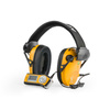 Ochronniki słuchu aktywne RealHunter Active PRO pomarańczowe + okulary