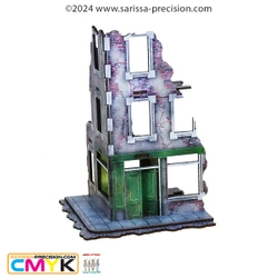 SARISSA PRECISION - Destroyed City Shop Corner - Full Colour