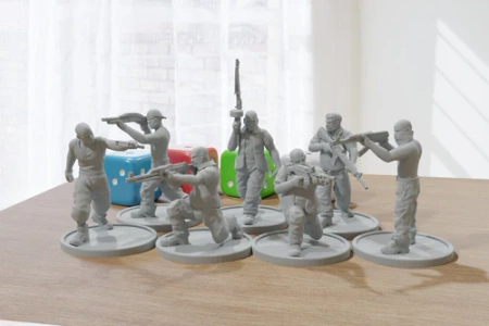 PM - Cartel Gang - Seven - 3D Printed - 28mm
