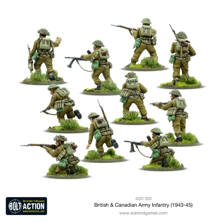 BOLT ACTION British & Canadian Army Infantry (1943-45)