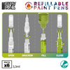 GSW - Refillable paint pen 0.7 (pack x6)