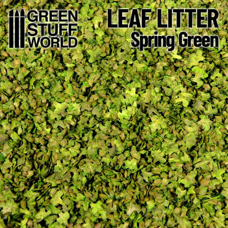 GSW - Large Leaf Litter - Spring Green