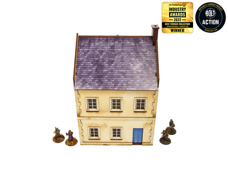 MICRO ART - WW2 NORMANDY TOWNHOUSE 3 (28MM)