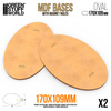 GSW - MDF Bases - Oval 170x109mm