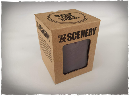 DEEP-CUT Miniature games scenery – tarmac road stripe