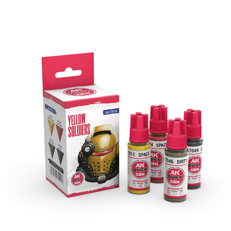 AK Interactive YELLOW SOLDIERS – QUICK GEN SET