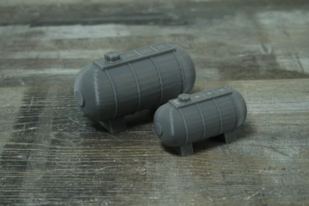PM - Airfield Fuel Tank - 3D Printed - 28mm