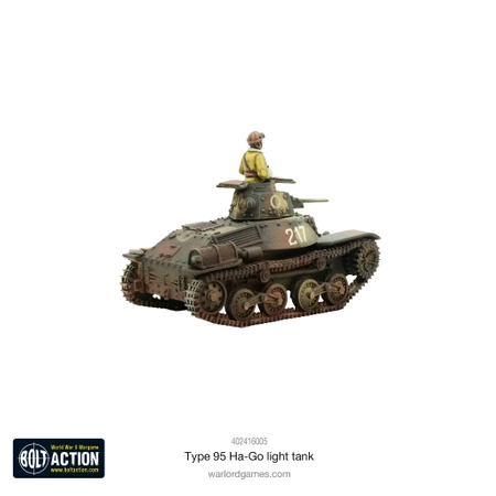 BOLT ACTION Japanese Type 95 Ha-Go Light Tank