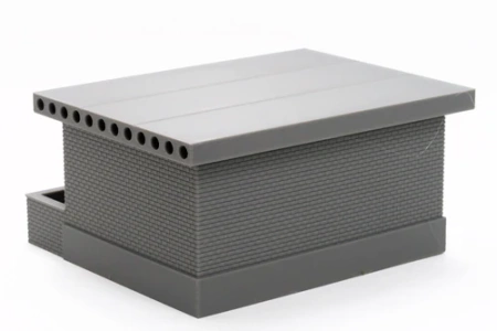 PM - Soviet Mid Size Utilities Shed - Zona Alfa / Cold War in the East - 3D Printed - 28mm