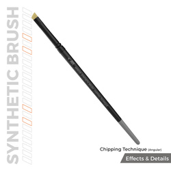 AK Interactive CHIPPING TECHNIQUE (ANGULAR) BRUSH