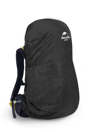 Pokrowiec na plecak 55-75L czarny NATUREHIKE