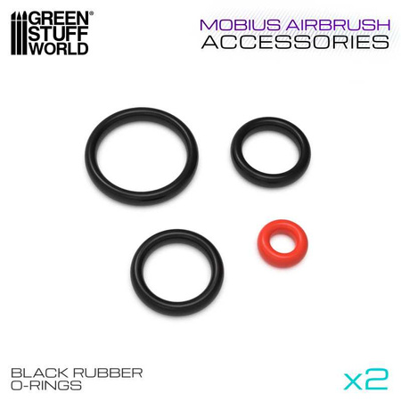 GSW - Mobius Airbrush Black O-Rings