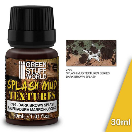 Green Stuff World Splash Mud Textures - CIEMNY BRĄZ 30ml