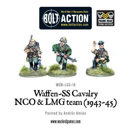 BOLT ACTION - Waffen SS Cavalry NCO & LMG 1942-45