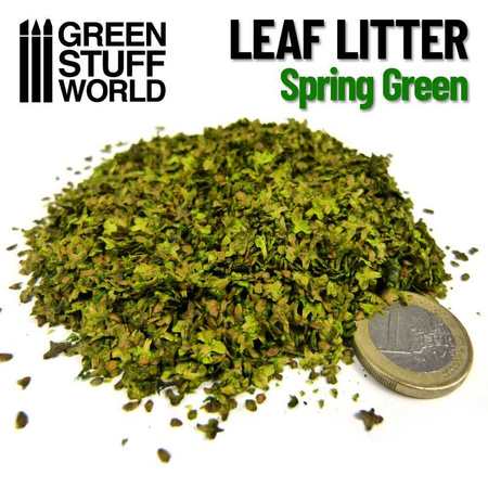 GSW - Large Leaf Litter - Spring Green