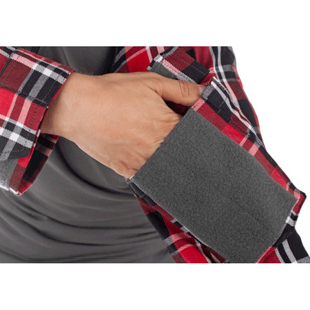 Flannel Combat Shirt Red