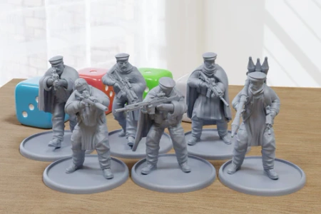 PM - Tora Bora Delta Force - 3D Printed - 28mm 