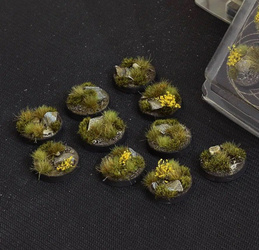 Gamers Grass: Bases Round - Highland 25 mm (10 szt.)