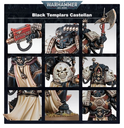 WH 40K Black Templars Castellan