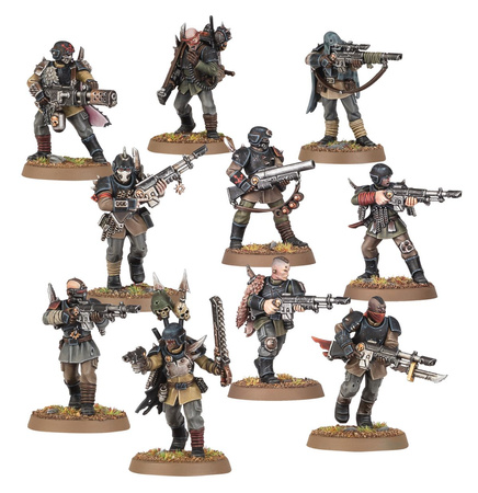 CHAOS SPACE MARINES: TRAITOR GUARDSMEN SQUAD