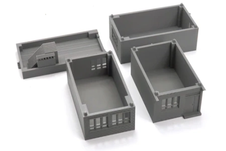 PM - Modern Middle East Urban Buildings - 3D Printed Miniature Wargaming Terrain - 28mm