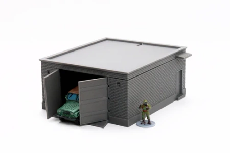 PM - Soviet Workshop Garage - 3D Printed - 28mm