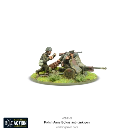 BOLT ACTION Polish Army Bofors 37mm Anti-Tank Gun