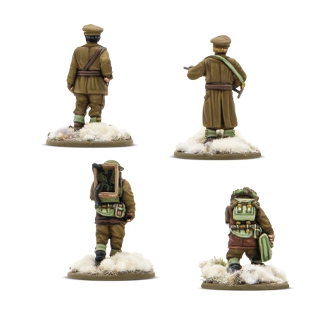 BOLT ACTION: British & Canadian Infantry (Winter) HQ