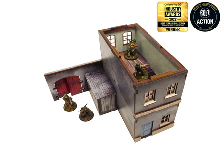 MICRO ART - WW2 NORMANDY TOWNHOUSE 1 (28MM)