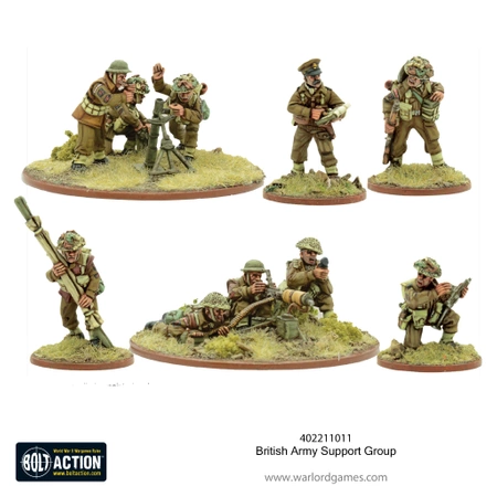 BOLT ACTION British Army support group