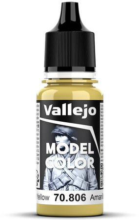 Vallejo: 70.806 - Model Color - German Yellow (18 ml)