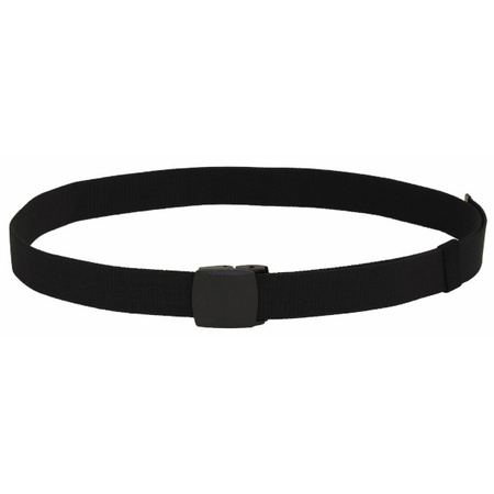Pas do spodn Tactical Elastic czarny 3,7 cm MFH