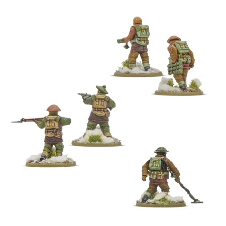 BOLT ACTION: British & Canadian Infantry (Winter) Platoon